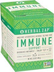 Herbal Zap Immune Support Supplement Powder (25 Packets Per Box)