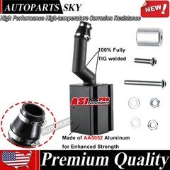 High Flow Aluminum Airbox Air Box Intake For Yamaha Blaster W/Rubber Boot New