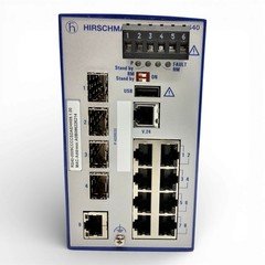 Hirschmann RS40 RS40-0009CCCCSDAE Industrial Ethernet Switch 943935001 DIN Rail