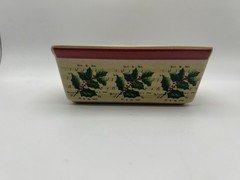 Holly Leaf Mini Loaf Pan Garden Ridge Christmas Pan