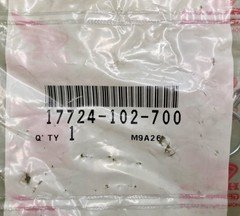 Honda 17724-102-700 Clip, Sub-Tank, Hose New Genuine