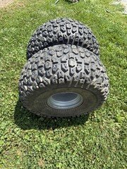 HONDA ATC 200 ES Big Red  1984 Rear (2) OEM wheels + (2)Tires 26x12x9