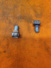 HONDA ATC 250ES BIG RED REAR CARRIER HINGE BOLTS 1985 1986 1987 HONDA 250ES