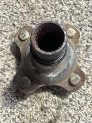 Honda Atc Big Red 250es Rear Left Hub 1985 85 Only 250 Es
