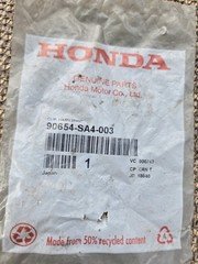 Honda CLIP, HARN (6MM) 90654-SA4-003 OEM/ Bin 011
