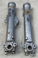 Honda Fork Bottom Sliders - Possibly CB350 - Part No 51521-317-700 - Gen New OS