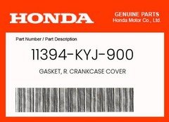Honda Genuine Gasket, R. Crankcase Cover - 11394-Kyj-900
