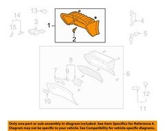 HONDA OEM 05-06 TL Instrument Panel Components-Housing Assy 77521SEPA04ZB