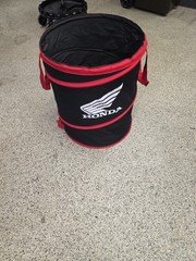 Honda Pop-Up Trash Can Factory Effex 22-45360 Preowned.  Red.