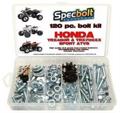 Honda TRX 4-Stroke Series ATV 120pc Bolt Kit Honda TRX450R TRX450ER TRX700XX