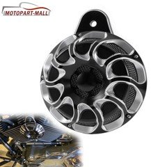 Horn Cover Kit Black CNC Drift For Harley Touring Big Twin Electra Glide NEW