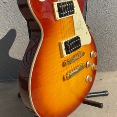 Hot sale LP Standard Electric Guitar Honey Burst Finish Signature Pickguard