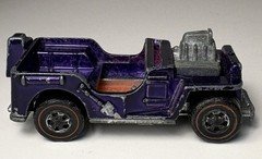 Hot Wheels GRASS HOPPER Purple USA 1970 *Missing Parts - Read Below* VTG