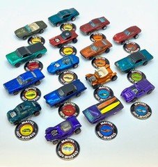 Hot Wheels Original Redline Sweet Sixteen 16 Set First Year Cars With Buttons