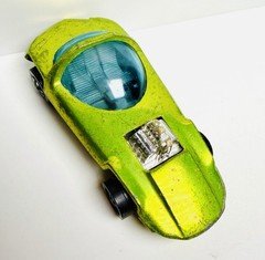 Hot Wheels Redline 1967 Silhouette HK Antifreeze Early Painted Headlights!