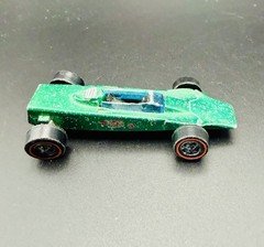 Hot Wheels Redline 1969 Lotus Turbine Grand Prix Green Original Car Hong Kong
