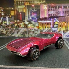 Hot Wheels Redline 1969 Torero Spectraflame Rose/Dark Pink, Vintage
