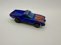 Hot Wheels Redline Breakaway Bucket - Flying Colors Blue with Orange Tampos
