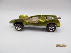 Hot Wheels Redline Mantis Yellow with light interior 1969 USA