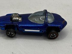 Hot Wheels Redline Silhouette 1967 Blue Gray Int. Made in United States