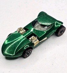 HOT WHEELS REDLINE TWINMILL GREEN W/ WHITE INTERIOR VINTAGE ORIGINAL 