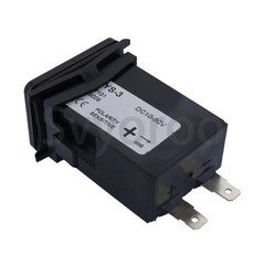 Hour Meter Gauge Sealed DC10‑80V 12V 24V 3W for Generator