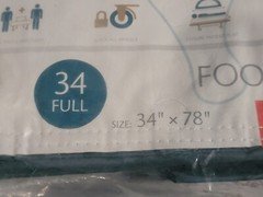 Hovermatt 34"x78" Single-Patient Use Lateral Transfer Air Mattress - HM34SPU-B  