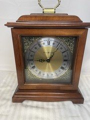 HOWARD MILLER GRAHAM II MODEL 612-588 CHERRY MANTEL CLOCK 