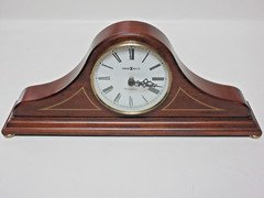 HOWARD MILLER WOOD WESTMINSTER CHIME MANTEL CLOCK # 613-322 - MINT