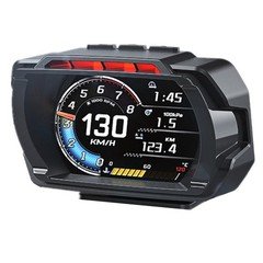 HUD Gauge Car Head Up Display OBD2 Digital Speedometer Full LCD Racing Dashboard