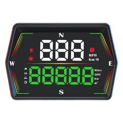 HUD GPS Head Up Display Digital Speed Meter for Cars Trucks with USB Power