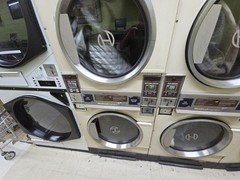 Huebsch JTD32DG Stack Dryer.  Coin Operated Front Load Vended Commercial Dryer