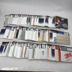 HUGE LOT of 145 Floppy Disks 5.25 Software for Vintage IBM Windows USED Untested