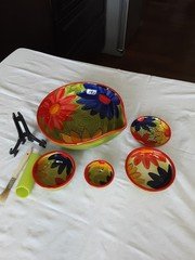 I See Spain Handmade Bowl Set 5 Piece