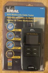 IDEAL VDV Multimedia Cable Tester (33-856)... FREE S&H!