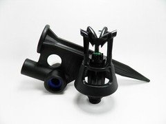 INCREDIBLY DURABLE SPRINKLER SPIKE W/ WOBBLER SPRINKLER LOW PRESSURE /RAIN DROPS