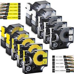 IND Heat-Shrink Tube Labels for Dymo Rhino 1000, 4200, 5200, 5000, 6000