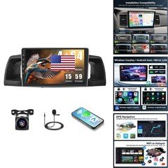 Inefala 8 Core 4+64G Radio for Toyota Corolla EX 2005-2012 9" Android 15