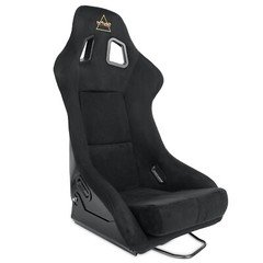 INNOVATIONS FRP-302BK-ULTRA LARGE PRISMA FIXED BACK BUCKET RACING SEAT BLACK