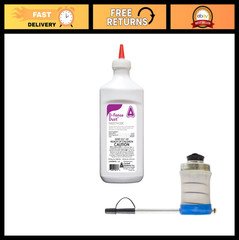 Insecticide Dust 1lb + 5" Clear Puffer - Effective Pest Control, Fast Action