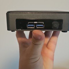 Intel NUC7i5DNK Mini PC Desktop i5VPRO HDMI USB 3.0 USB-C Wi-Fi BT Protected UHD