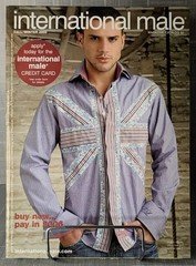 International Male Fall/Winter 2005 Catalog Vinci Alonso Mens Fashion Vintage