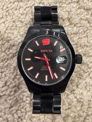 Invicta Betty Boop Automatic Black Red Watch 