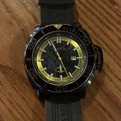 Invicta DC Comics Batman Limited Edition Quartz 100m Diver Black Rubber Strap