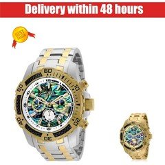 Invicta Men's Pro Diver Scuba Quartz Chronograph Watch, 50mm