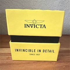 Invicta Men's Quartz Analog Stainless Steel Silver Dial Bracelet 50m Box 44-47mm