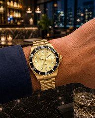 Invicta Pro Diver Men’s Watch – 42mm Gold-Tone Stainless Steel (Model 69396)
