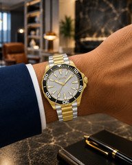 Invicta Pro Diver Men’s Watch – 46mm Two-Tone Stainless Steel (Model 69237)