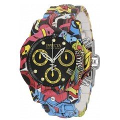 Invicta Reserve Venom Graffiti Multicolored 42mm Chronograph 1000M Watch 34487