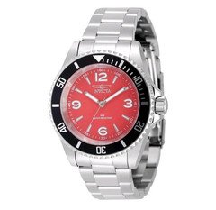 Invicta Specialty Rowan Men's Watch - 40mm 49350 Stainless W/Red Dial New!!